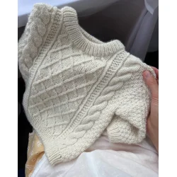 Petiteknit - Moby Sweater Baby . Enkeltopskrift