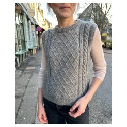 Petiteknit - Moby Slipover- Enkeltopskrift