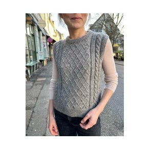 Petiteknit - Moby Slipover- Enkeltopskrift