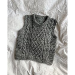 PetiteKnit - Moby Slipover Baby - Enkeltopskrift