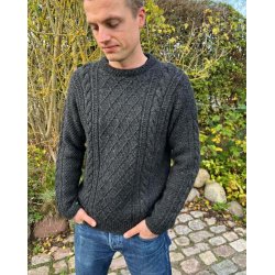 PetiteKnit - Moby Sweater Man - Enkeltopskrift