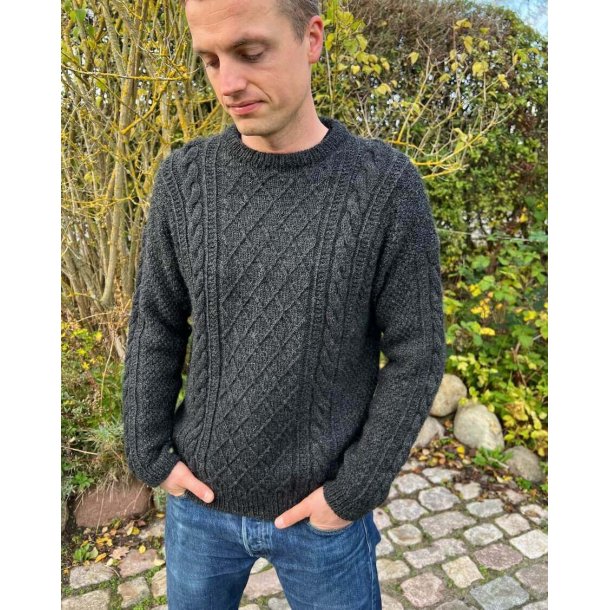 PetiteKnit - Moby Sweater Man - Enkeltopskrift