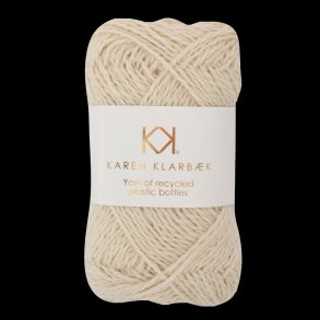Karen Klarbk - Flaske Garn Fv. 3001 Natur