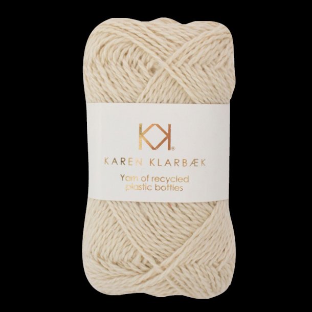 Karen Klarbk - Flaske Garn Fv. 3001 Natur