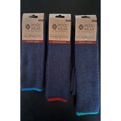 Knlange merinosokker i military Grade kvalitet 64% merinould - Blgr fv.