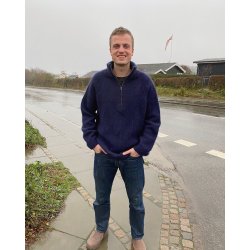Petiteknit - Zipper Sweater Man - Enkeltopskrift