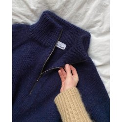 Petiteknit - Zipper Sweater Man - Enkeltopskrift