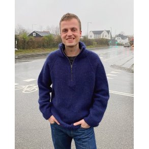 Petiteknit - Zipper Sweater Man - Enkeltopskrift