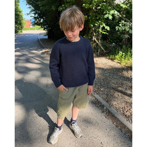 Petiteknit - Niels Sweater Junior - Enkeltopskrift