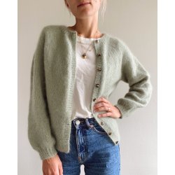 PetiteKnit - Novice Cardigan Mohair Edition - Enkeltopskrift