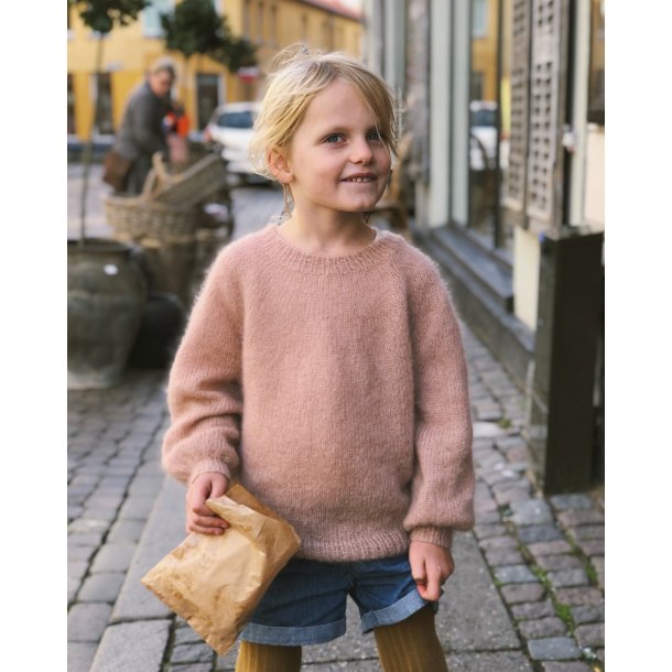 PetiteKnit - Novice Sweater Junior Mohair Edition - Enkeltopskrift