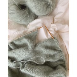 PetiteKnit - Novice Cardigan Mohair Edition - Enkeltopskrift