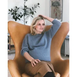 PetiteKnit - Novice Sweater Mohair Edition - Enkeltopskrift