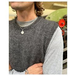 Petiteknit - Novice Slipover Man - Enkeltopskrift