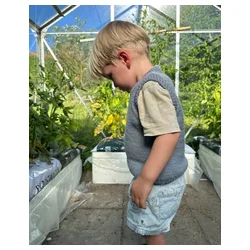 Petiteknit - Novice Slipover Junior - Enkeltopskrift