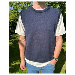 Petiteknit - Novice Slipover Man - Enkeltopskrift