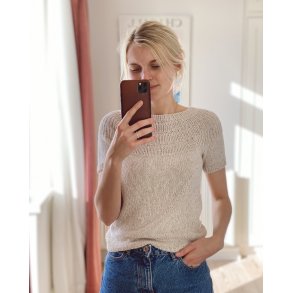 Petiteknit - Ankers Sommerbluse - Enkeltopskrift