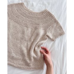 Petiteknit - Ankers Sommerbluse - Enkeltopskrift