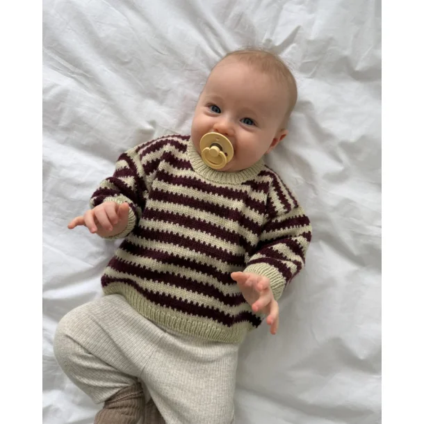 Petiteknit - Otto Sweater Baby - Enkeltopskrift