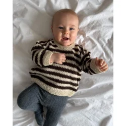 Petiteknit - Otto Sweater Baby - Enkeltopskrift