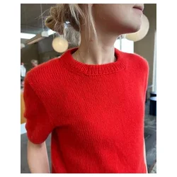 Petiteknit - Poppy Tee - Enkeltopskrift