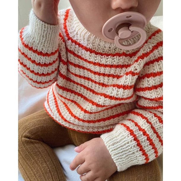 PetiteKnit - Friday Sweater Baby  - Enkeltopskrift