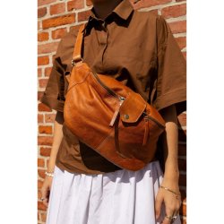 RE:Designed Project 95 - Lder Bumbag - Farve Burned Tan