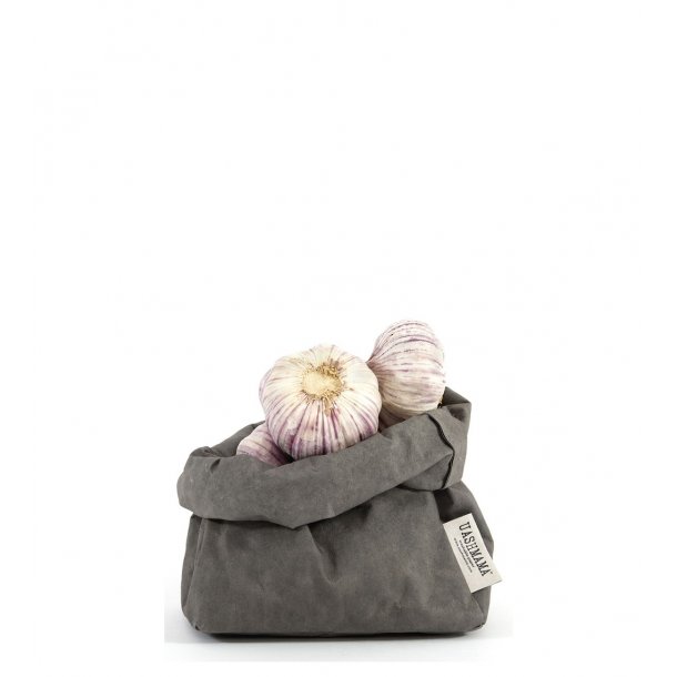 Uashmama Paper Bag - Small Fv. Dark Grey