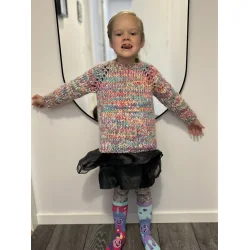 Lunafreyja Design - Raunas Sweater Junior - Enkeltopskrift