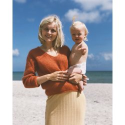 PetiteKnit - Kumulus Bluse - Enkeltopskrift