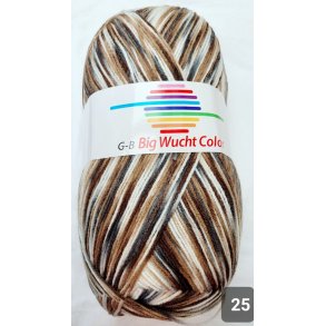 G-B Garn - Big Wucht Color Fv. 25 Multi