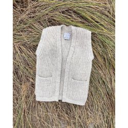 Petiteknit - November Vest - Enkeltopskrift