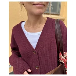 Petiteknit - Scarlet Cardigan - Enkeltopskrift