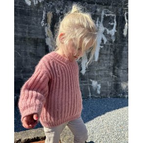 Petiteknit - September Sweater Junior - Enkeltopskrift