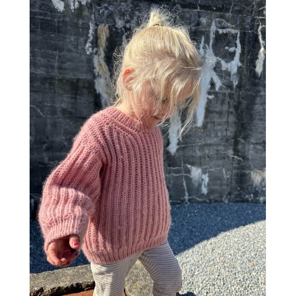 Petiteknit - September Sweater Junior - Enkeltopskrift