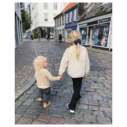 Petiteknit - September Sweater Junior - Enkeltopskrift
