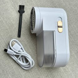 Uld-shaver med Fnugb�rste, Genopladelig