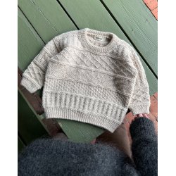 Petiteknit - Storm Sweater Junior - Enkeltopskrift