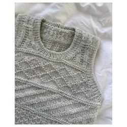 Petiteknit - Storm Slipover Junior - Enkeltopskrift