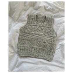 Petiteknit - Storm Slipover Junior - Enkeltopskrift