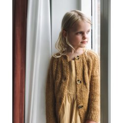 Petiteknit - Sunday Cardigan Junior - Enkeltopskrift