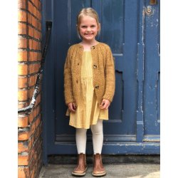 Petiteknit - Sunday Cardigan Junior - Enkeltopskrift