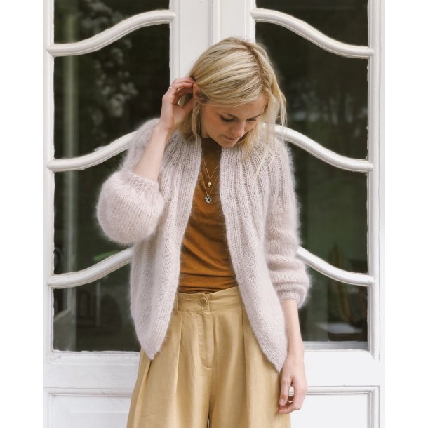 Petiteknit - Sunday Cardigan / Mohair Edition - Enkeltopskrift