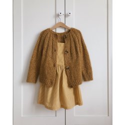 Petiteknit - Sunday Cardigan Junior - Enkeltopskrift