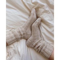 PetiteKnit - Sunday Socks - Enkeltopskrift