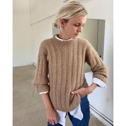 PetiteKnit - Striber p langs Sweater- Enkeltopskrift