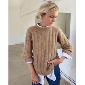PetiteKnit - Striber p langs Sweater- Enkeltopskrift