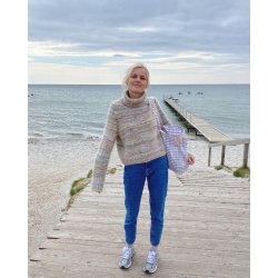 PetiteKnit - Terrazzo Sweater - Enkeltopskrift