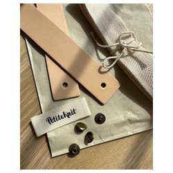 Petiteknit - Lderstrop til Terrazzo Bag