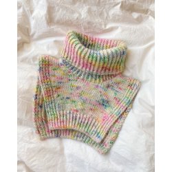 PetiteKnit - Terrazzo Neck Junior - Enkeltopskrift